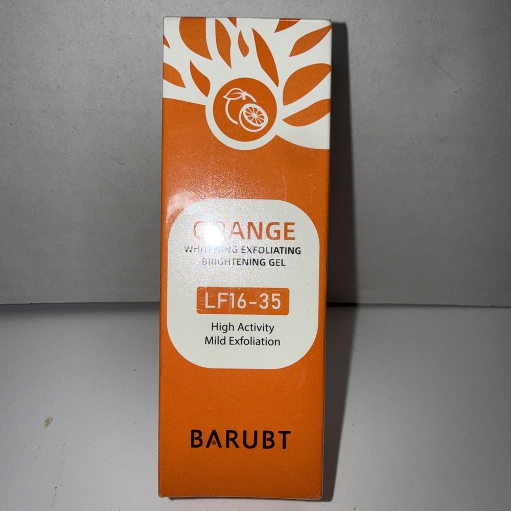 Barubt Orange Enzymes Exfoliating Brightening Gel | 50g 1.7 FL OZ LF16-35 NEW
